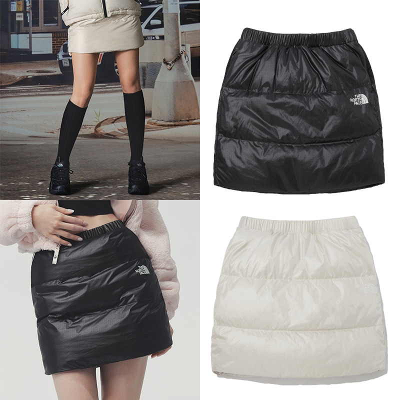 WS NUPTSE DOWN SKIRT NK6DP80 ダウン レディース ミニ ショート 軽い 軽量 タイト 光沢 ホワイトレーベル 韓国 かわいい おしゃれ 限定 人気 暖かい 防寒 人気