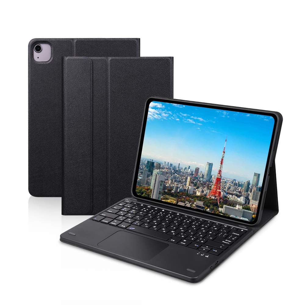 EWiN 最新型 iPad用キーボード付きケース 2024 iPad Air6(M2) 11インチ iPad Pro 11インチ 第1/2/3/4世代 iPad Air 第4/5世代 10.9インチ対