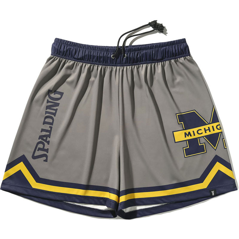 ジャージーショーツ ミシガン ライン バスケットボール ＷＵＰニットハーフ・３／４パ・ smp25023m-8800