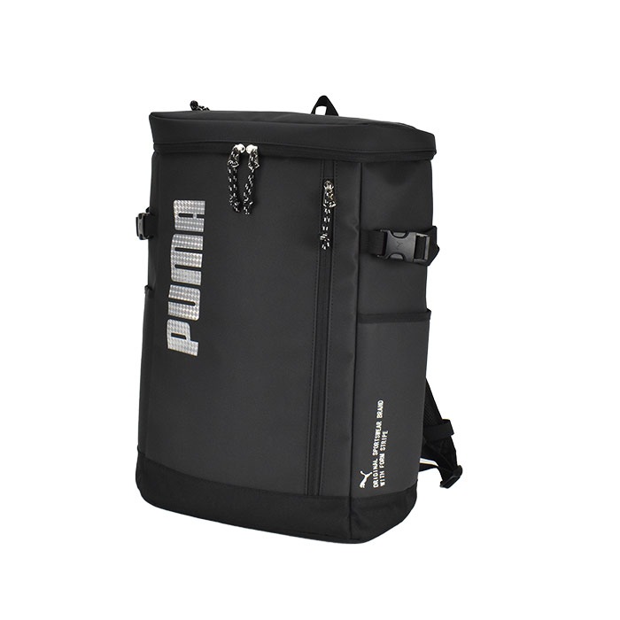 PUMA リュックサック デイパック メンズビシネスバッグ メンズ レディース 大容量 子供 30L 男の子 おしゃれ 大きめ 男 女 大型 軽い 黒 軽量 小学校高学年 プーマ スクエア スポーツ