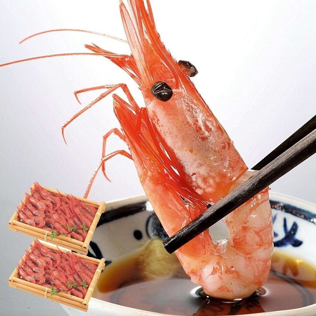日本海 甘エビ（２箱） 500g（4550尾）2 【産直メーカー直送品】
