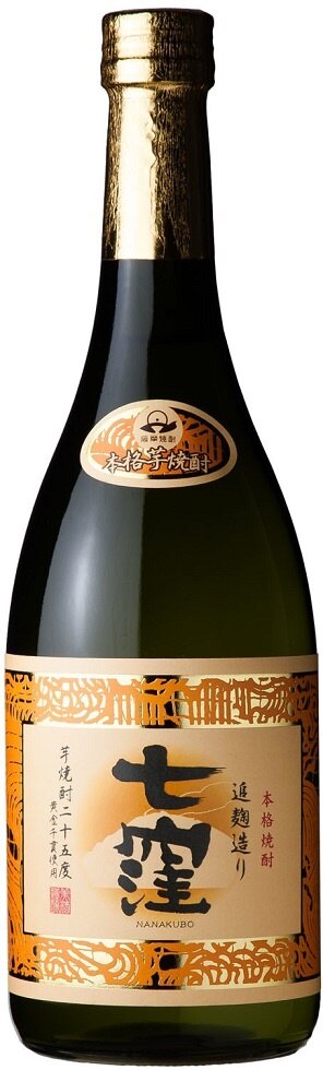 1ケース単位12本入り数量限定白麹+黄麹25七窪　追麹造り（ななくぼおいこうじつくり）芋720ＭＬ瓶12本入りメーカー鹿児島県：東酒