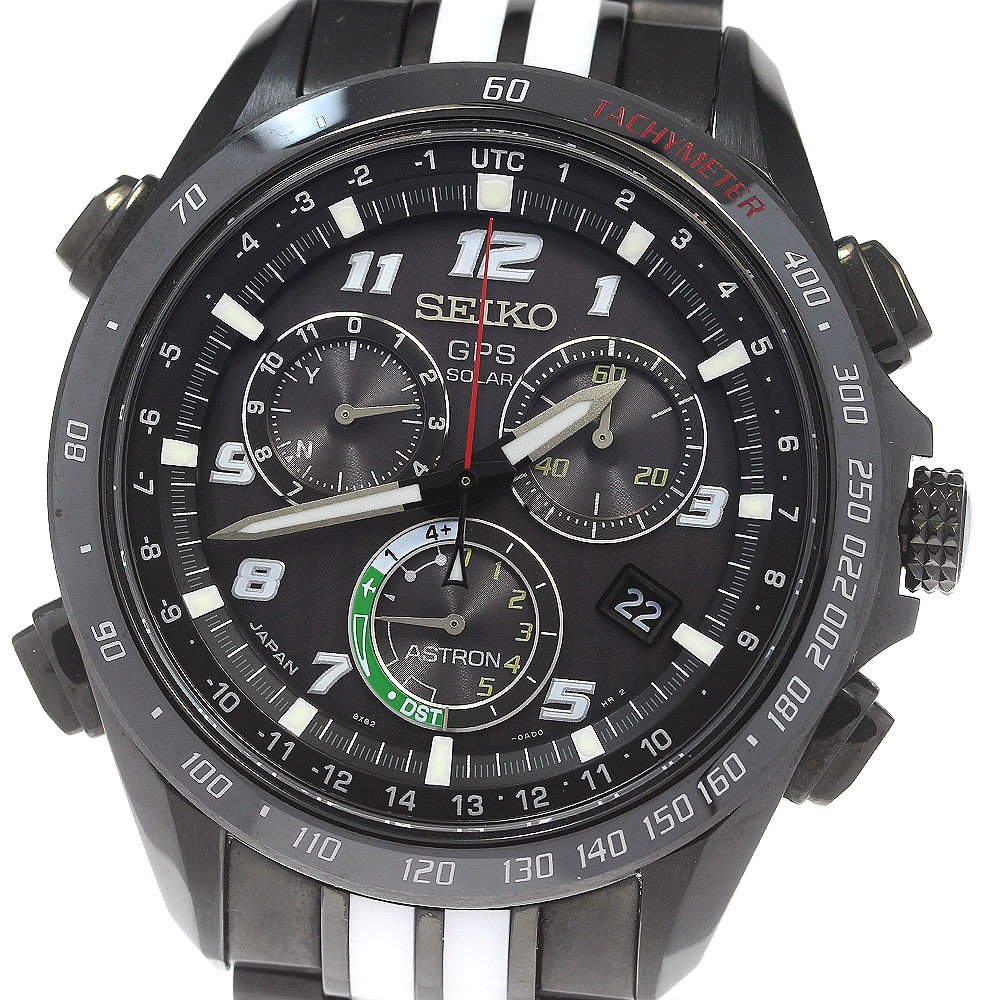 セイコー SEIKO SBXB037/8X82-0AL0-1 アストロン ジウジアーロデザイン限定モデル ソーラー電波 メンズ 美品 _842140【中古】SEIKO