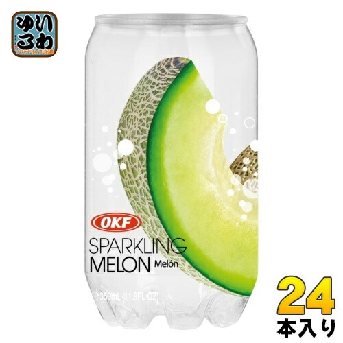 OKF クリアスパークリング メロン 350ml クリア缶 24本入