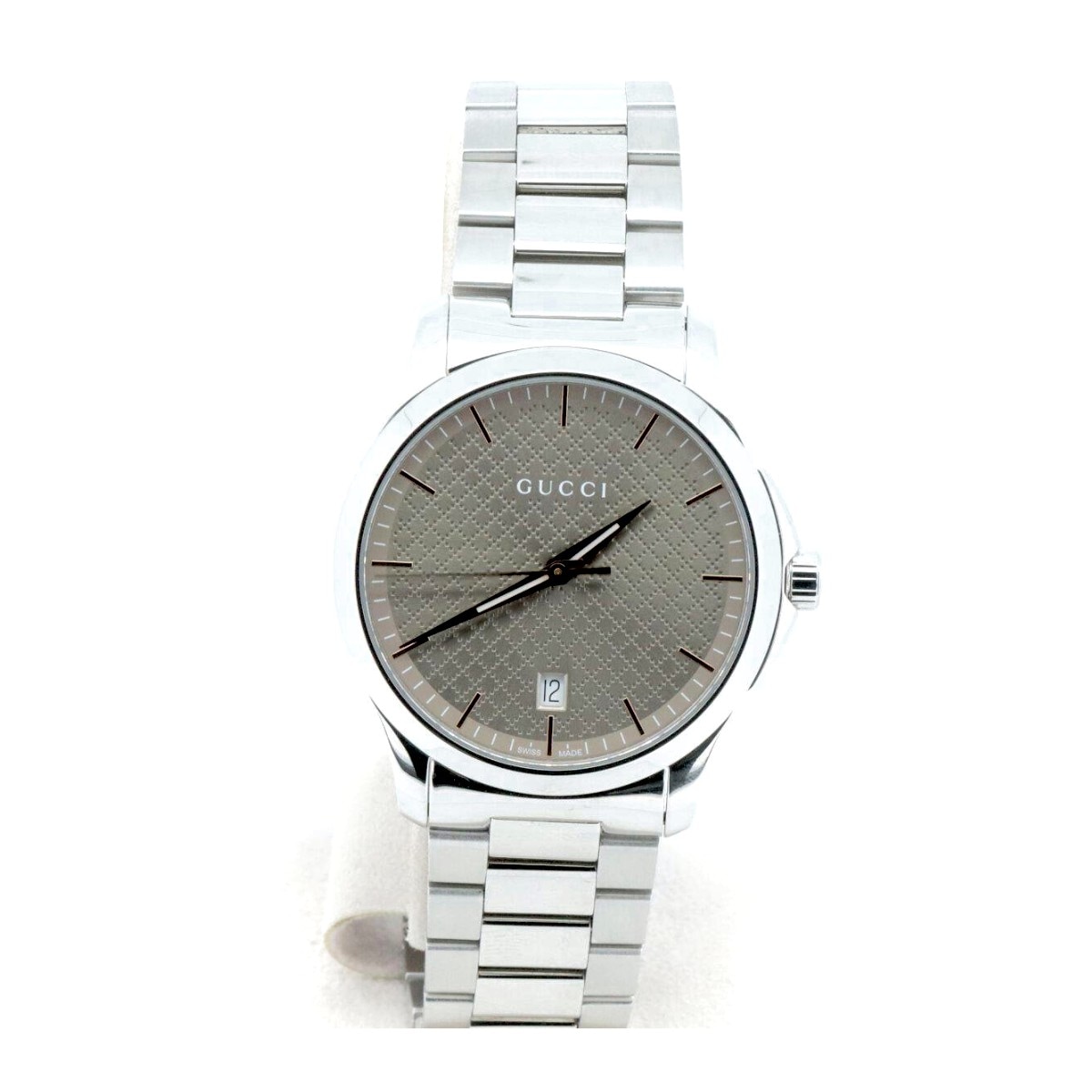 Gタイムレス 126.4 メンズ 腕時計 クォーツ ゴールドカラー ステンレススチール 質屋出品