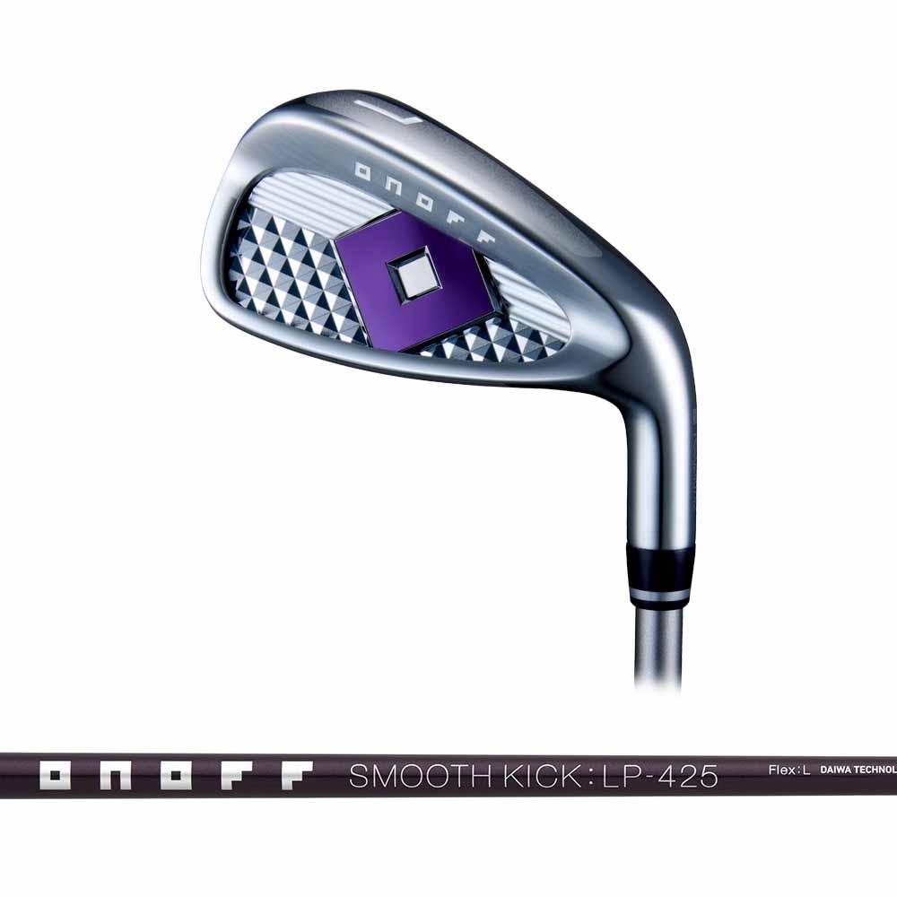 【レディース】ONOFF LADY アイアン（4本セット） SMOOTH KICK LP-425I カーボンシャフト 2025