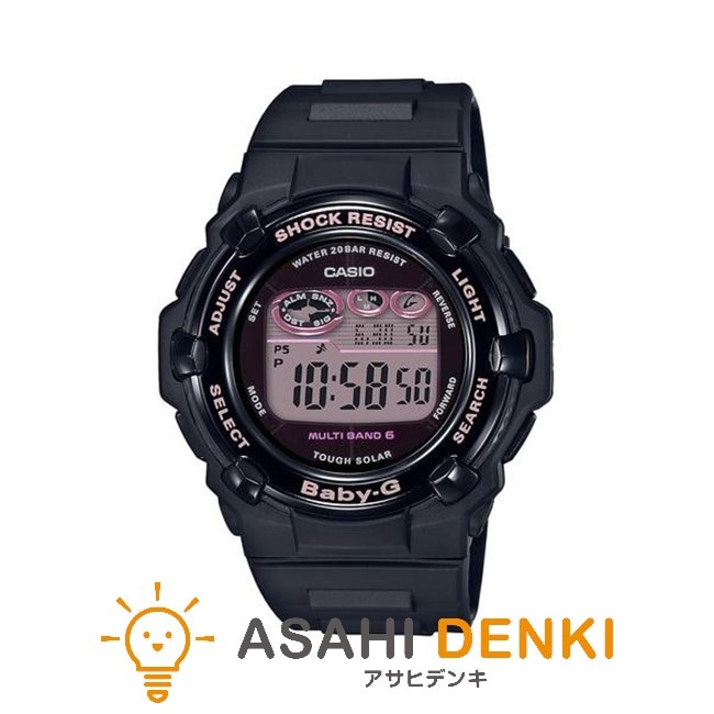 腕時計・時計 カシオ BGR-3000UCB-1JF CASIO レディース ベビーG BABY-G ベビージー 国内正規品 電波ソーラー