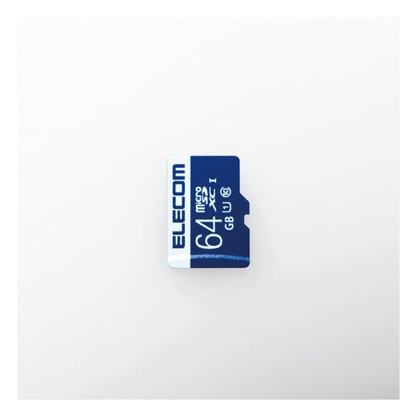 microSDXCカード 64GB UHS-I U1 データ復旧サービス付 MF-MS064GU11R