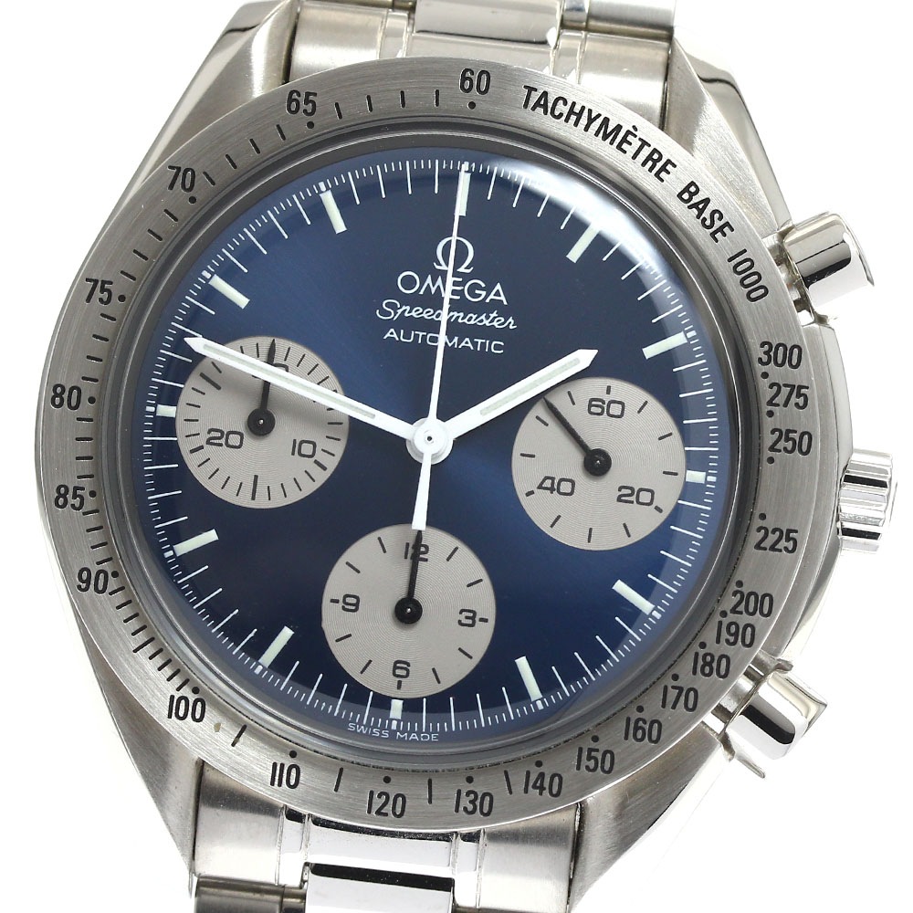 オメガ OMEGA 3510.82 スピードマスター クロノグラフ 日本限定 自動巻き メンズ 美品 保証書付き_889243【中古】