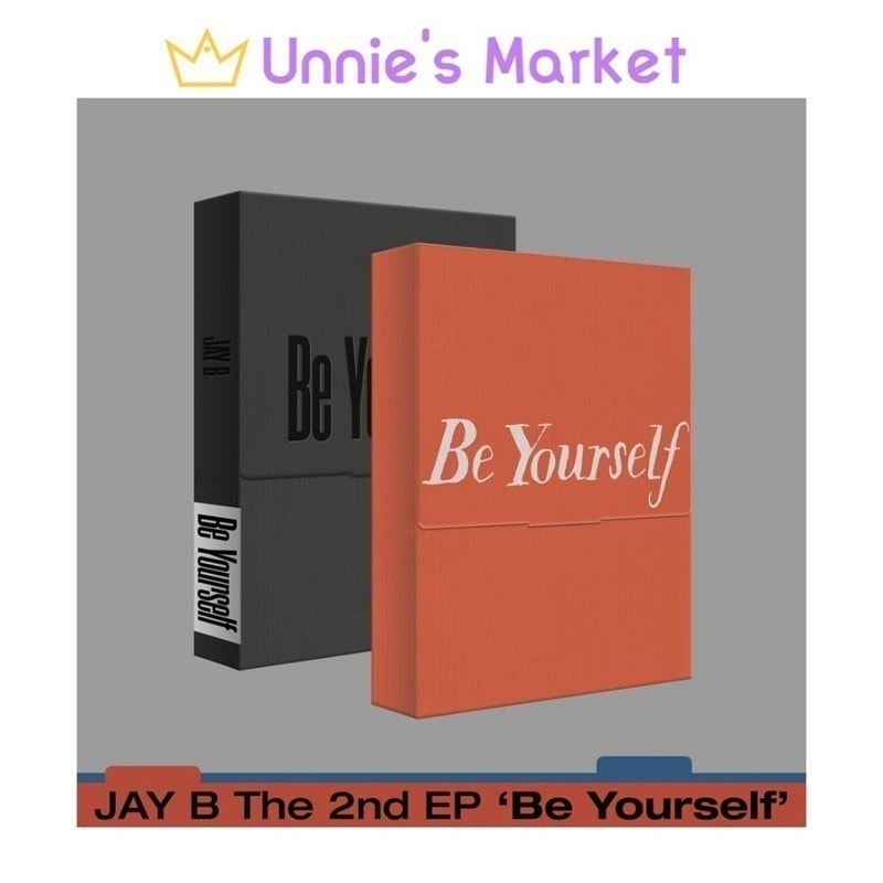 [SET] JAY B [Be Yourself] GOT7 JAY B Album (Be Ver. / Yourself Ver.) + Free Photocard 1EA(fan-made)