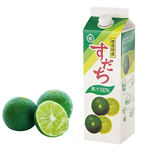 すだち果汁パック１Ｌ すだち果汁100％ 1L（1000ml）徳島県産 すだち