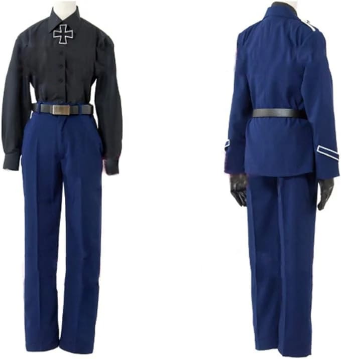コスプレ衣装 Axis powers ヘタリア プロイセン ギルベルトバイルシュミット 軍服