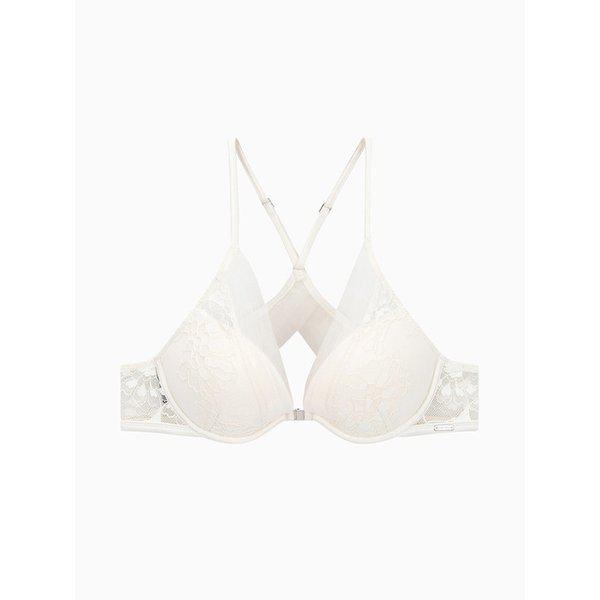 女性CKブラックブライダルAFプッシュアップブラ_QF8628ADYAC