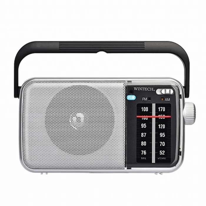 AM/FMホームラジオ HR-K73 シルバー