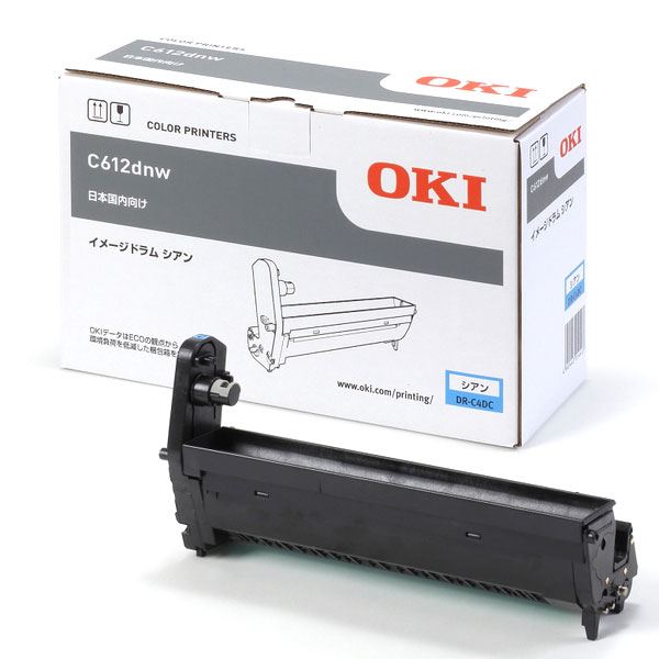 (純正品) OKI DR-C4DC イメージドラム シアン