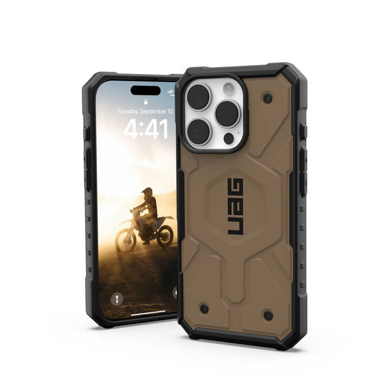 UAG　iPhone 16 Pro 耐衝撃ケース MAGSAFE対応 PATHFINDER ダークアース　UAG-IPH24MA-MS-DE