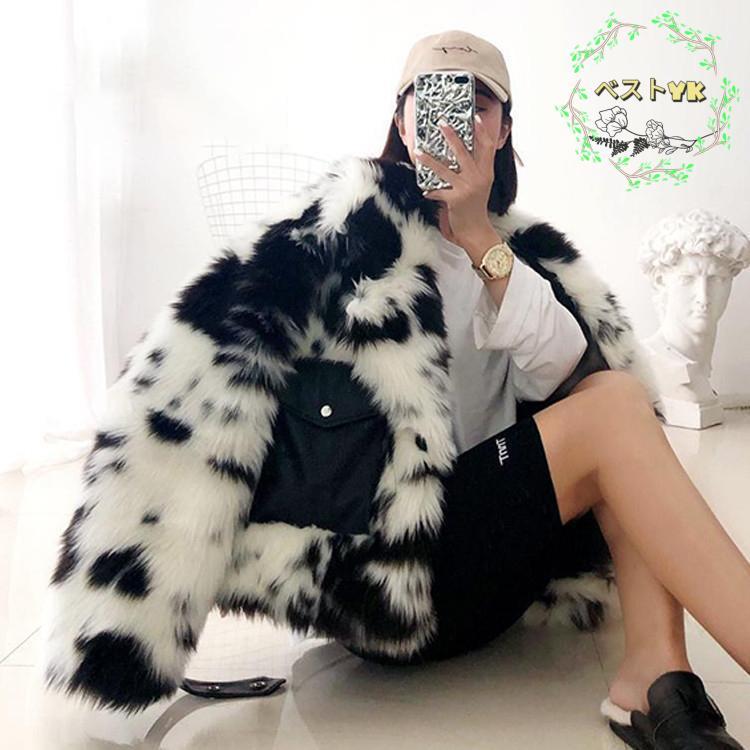 秋冬 レディース ファーコート 毛皮コート おしゃれ レディースコート フェイクファー アウター ジャケット　暖かい OL　通勤　レディースアウター 12,200円