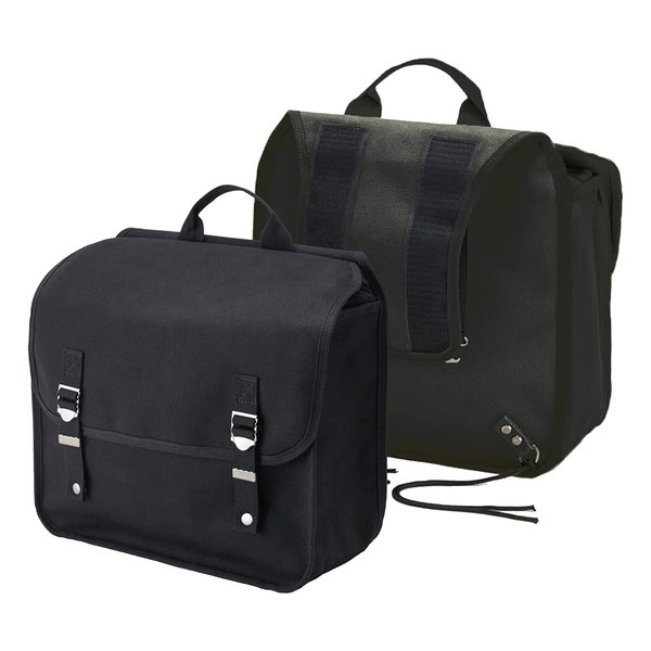 YK-039 クラシックミリタリーサイドバッグ BK L ブラック Lサイズ YK039BKL