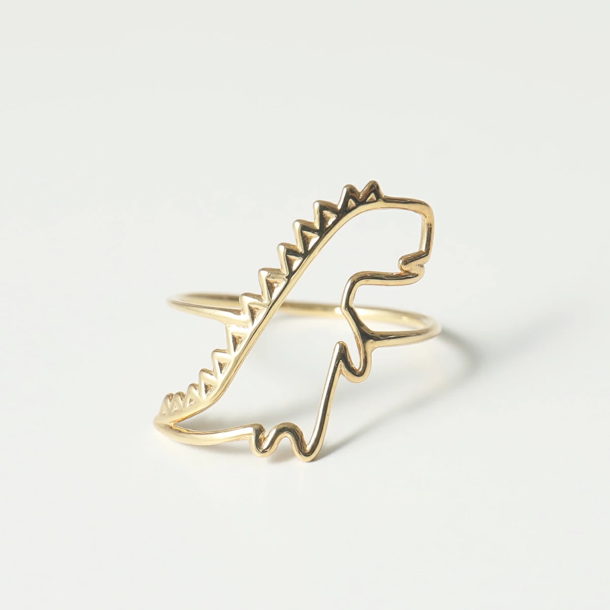 ALIITA アリータ リング DINO PURO RING レディース 指輪 恐竜 モチーフ アクセサリー YELLOW-GOLD-9KT