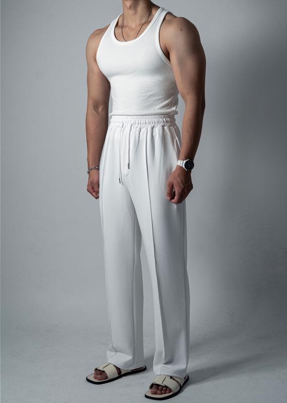 マッスルフィット ストレート トラックパンツ