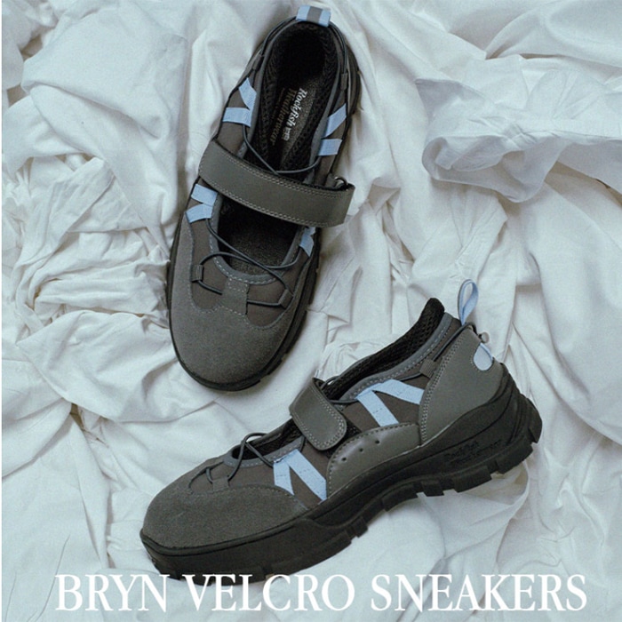 BRYN VELCRO SNEAKERS ベルクロ フラットシューズ [3タイプ]