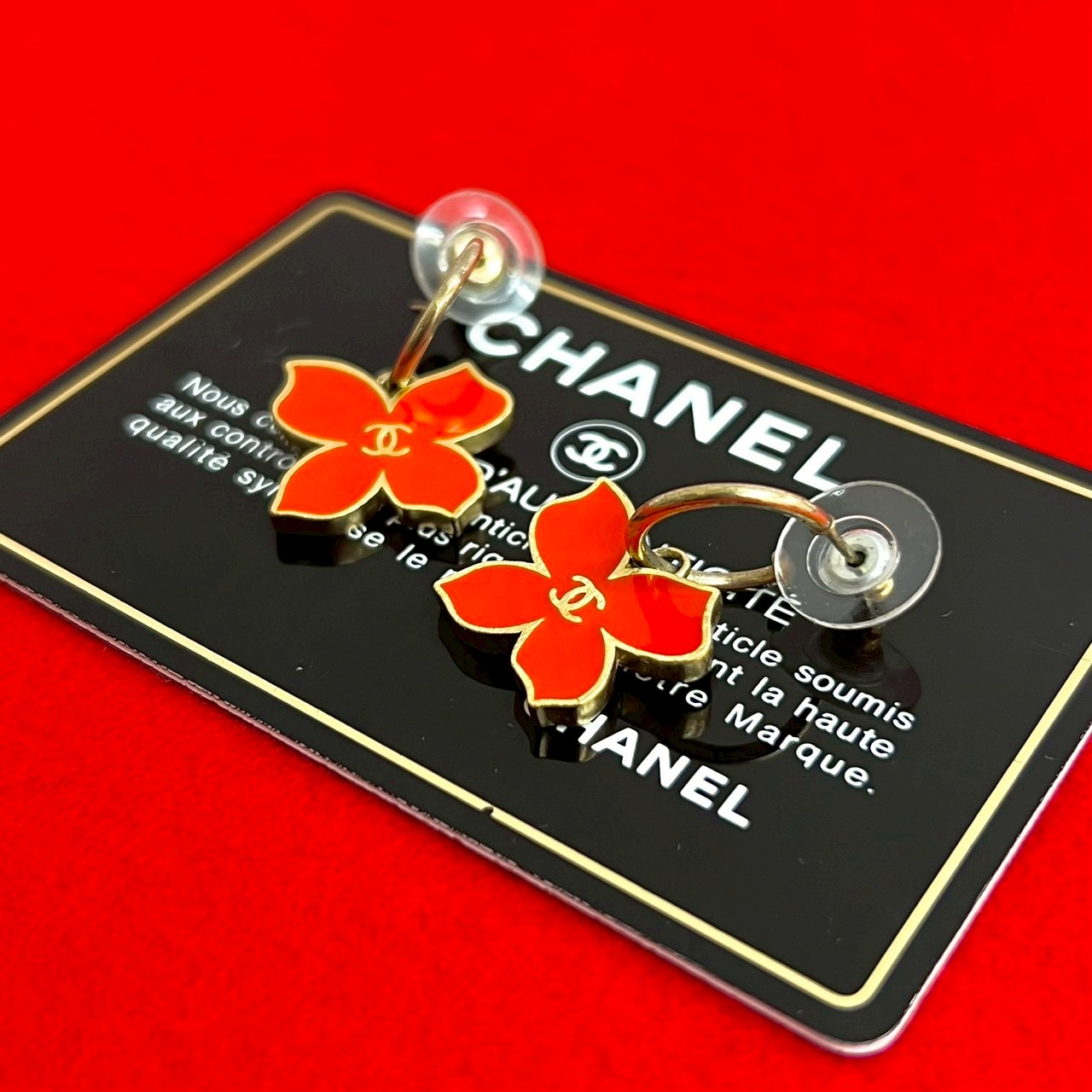 ヴィンテージ ココマークピアス GP ゴールド 53468