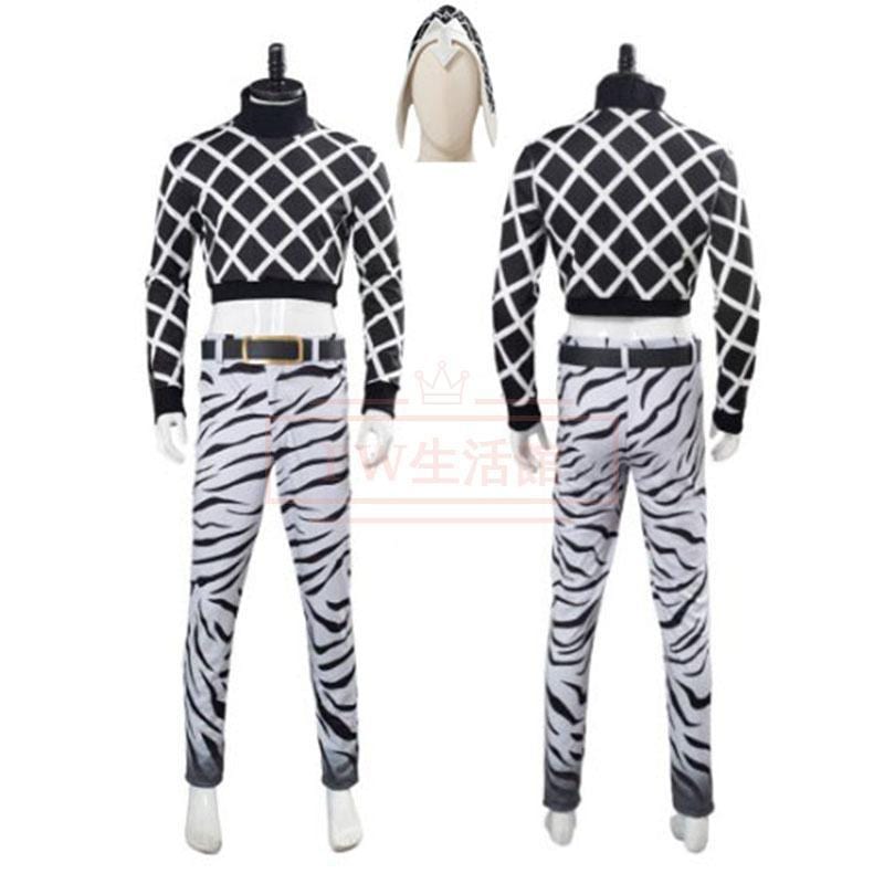 工場直販JOJO ジョジョ奇妙な冒険 黄金 グイード・ミスタ Guido Mista コスプレ衣装 コスチューム 演出服 アニメ ゲーム ハロウィン 変装