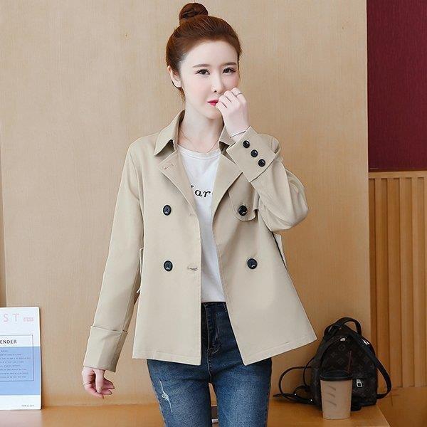 トレンチコート レディース 40代 20代 春秋 コート アウター ショートコート チェスターコート スプリングコート きれいめ 韓国風 大きいサイズ 着痩せ OL 新品