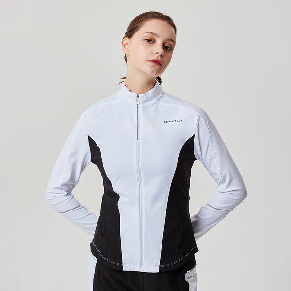 [] 女性トレーニングジップアップジャケット SPJPCNFT251WWHT