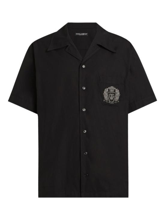 DOLCE & GABBANA Men Shirts G5JH9ZGK278 N0000 Black
