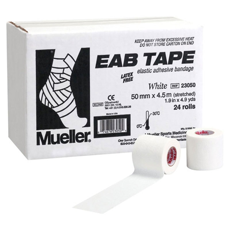 【ロット販売：入り数24】 MUELLER(ミューラー) EAB テープ 50MM ボディーケア テーピング (23050)
