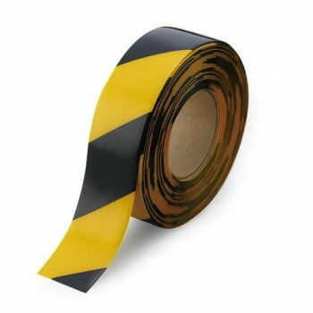 ユニット 床貼テープラインプロ50mm幅（黄黒） 864-305
