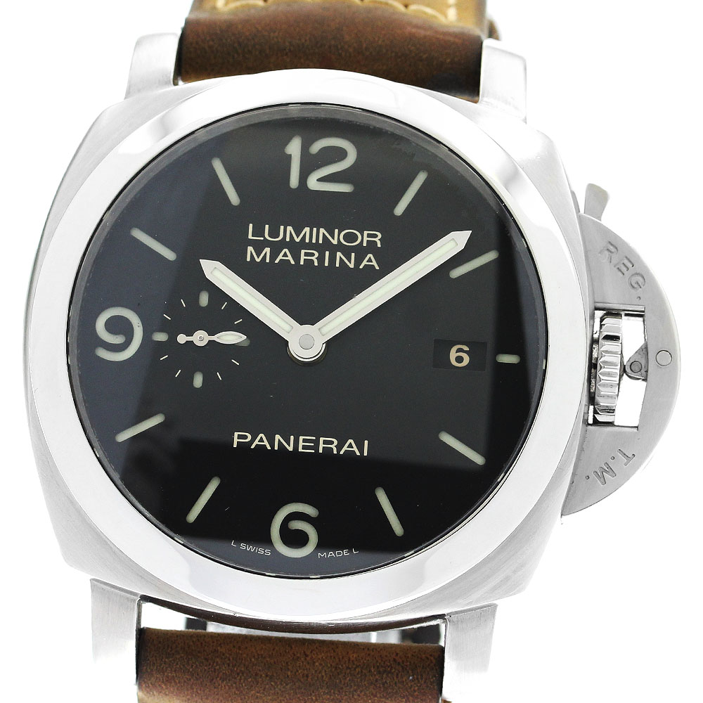 パネライ PANERAI PAM00312 ルミノールマリーナ 1950 3デイズ スモールセコンド 自動巻き メンズ 良品 _904691【中古】