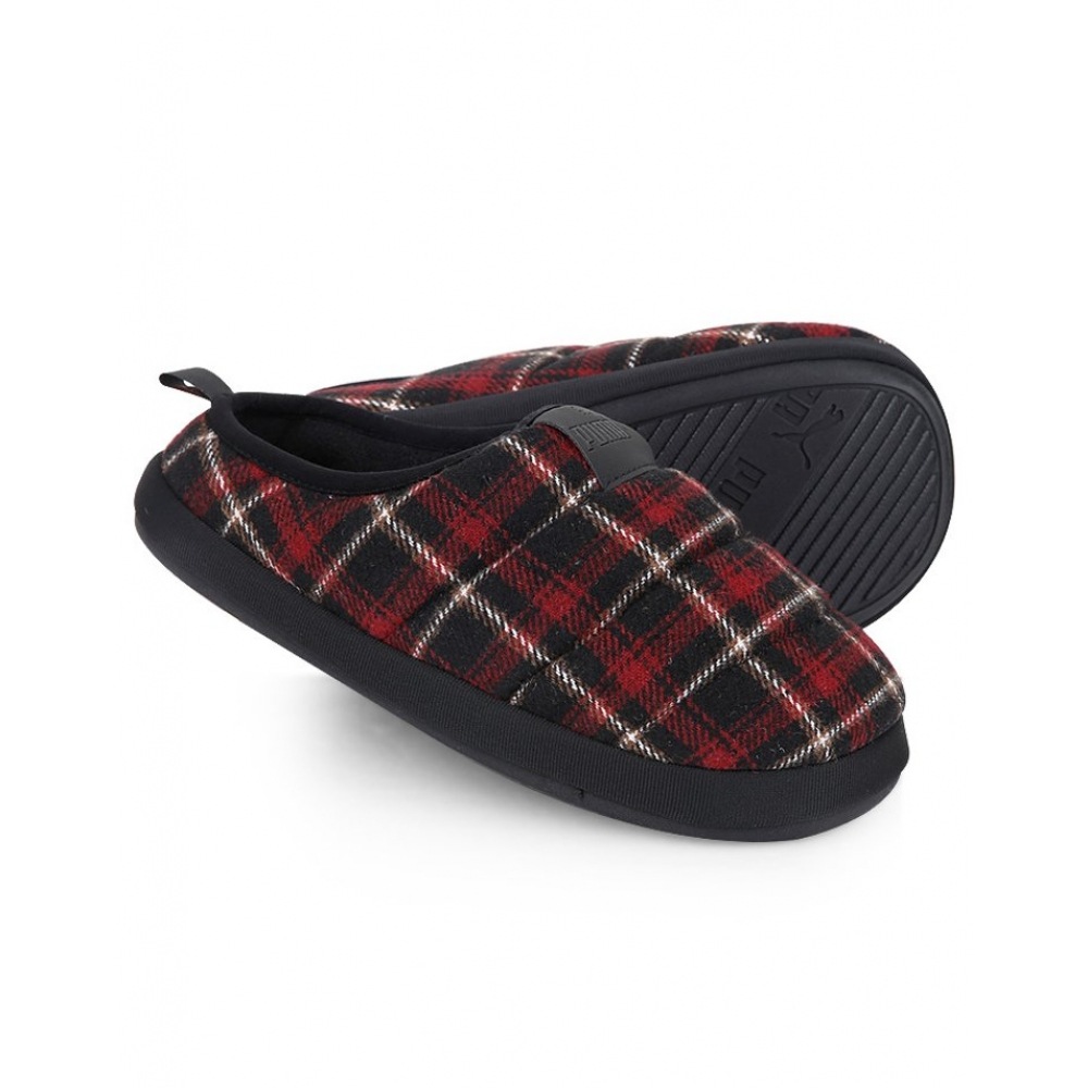 プーマスカフフランネル 386338-01 冬用/防寒用スリッパ