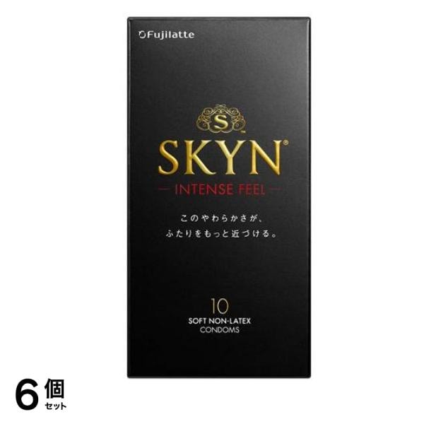 不二ラテックス Intense Feel スキン インテンスフィール 10個入 6個セット