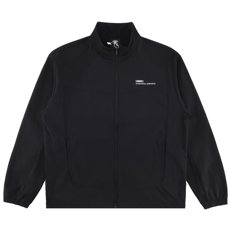 共用オールラウンドベンチルスタンドネックウィンドブレーカージャケットUR121SJK29 BLK