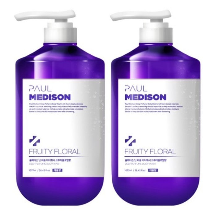 ポールメディソン ディープパフューム ボディウォッシュ（フルーティーフローラルの香り）1077mL × 2本セット