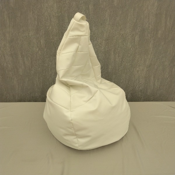 ビーズクッション ホワイト モダンビーズクッション