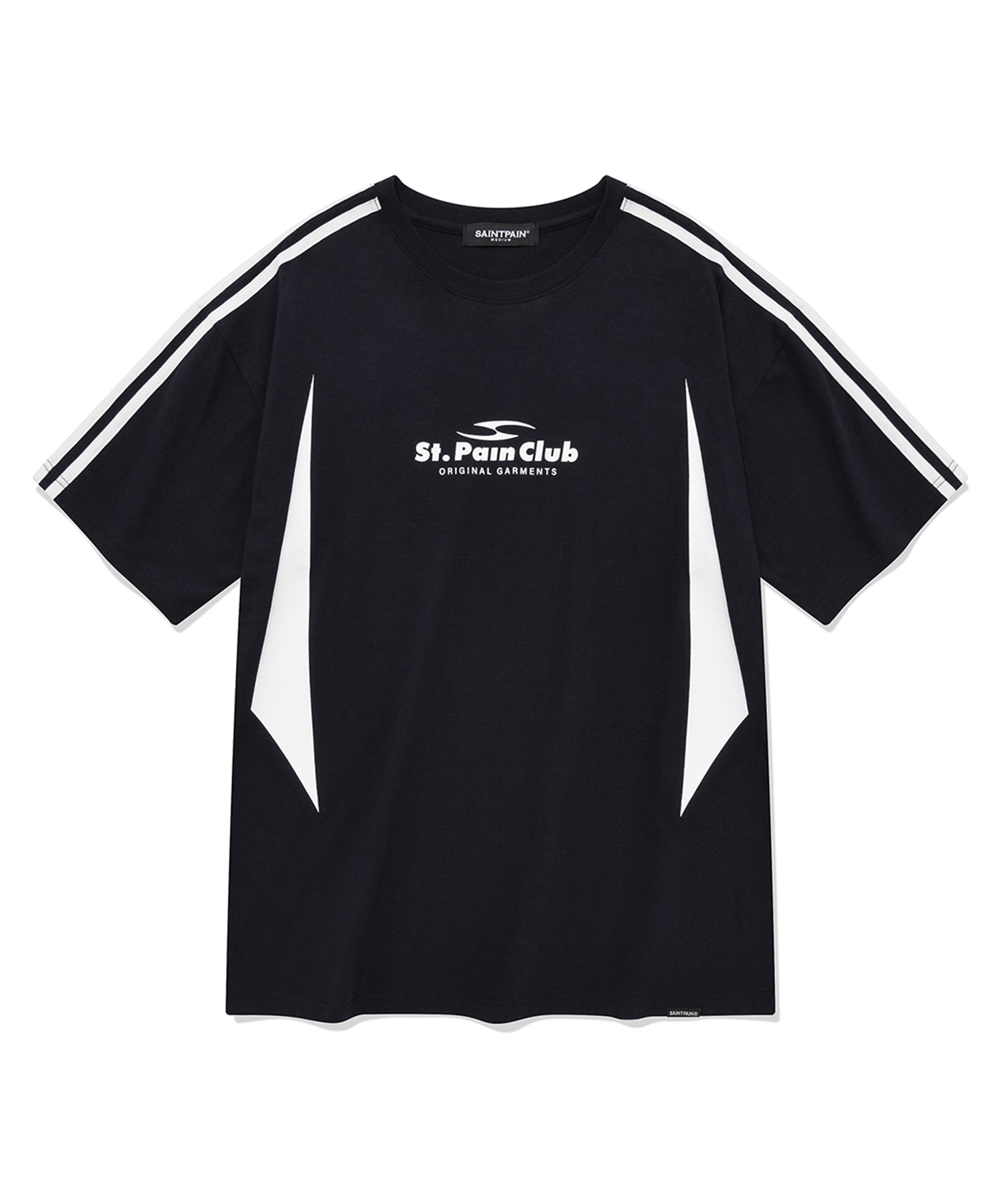 SP Circle Logo Emblem Line T-Shirt-Navy