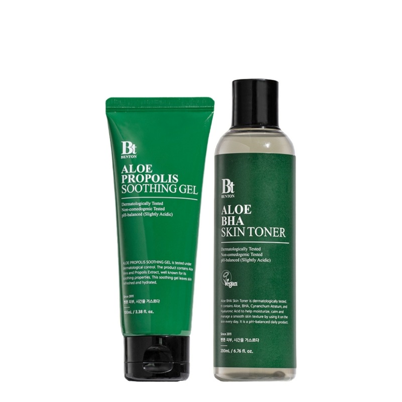 【ベントン】アロエ2種セット（トナー200mL＋スーディングジェル100mL）