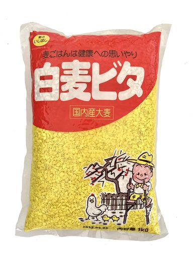 石橋工業 白麦ビタ 1KG ×12個 5,074円