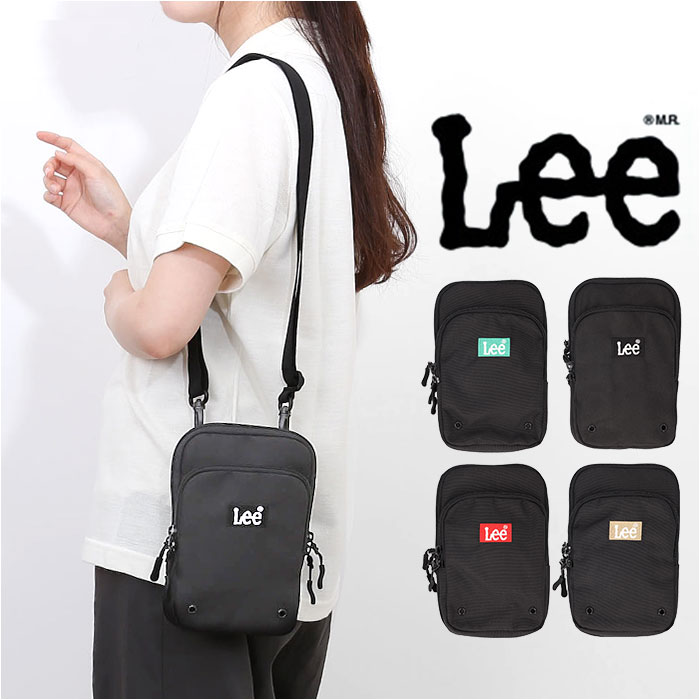Lee リー スマホショルダー ショルダーバッグ 3720 通販 スマホバッグ ミニショルダー スマホポシェット お財布ポシェット ショルダー 肩掛け 斜めかけ 斜め掛け ななめがけ 2WAY 普段使