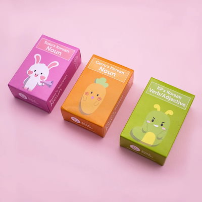 S&Cフレンズのダレ韓単語カード(全3種)/韓国語単語カード/英語単語カード S&Cフレンズのダレ韓単語カード(全3種)/韓国語単語カード/英語