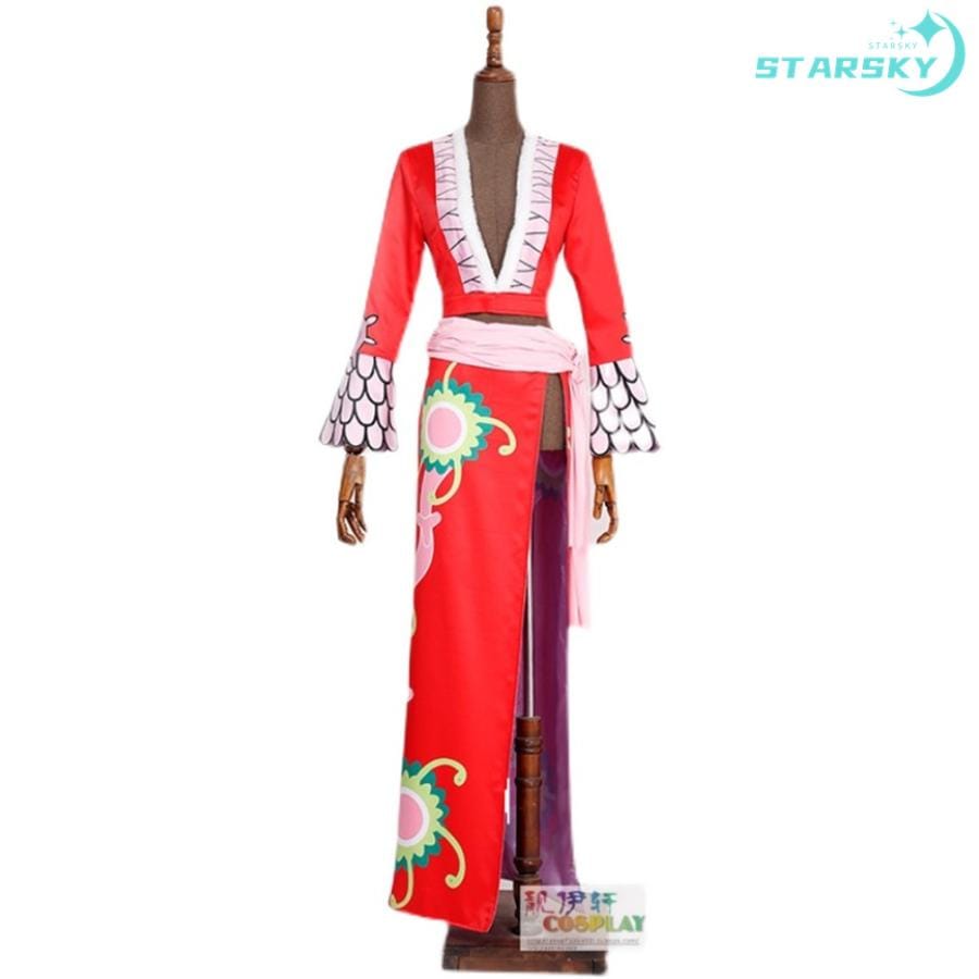 ２点で1oo円OFF！【激安SALE】海賊王 ONE PIECE　ワンピース　 ボア・ハンコック 風　コスプレ衣装　コスチューム　服　ハロウィン イベント