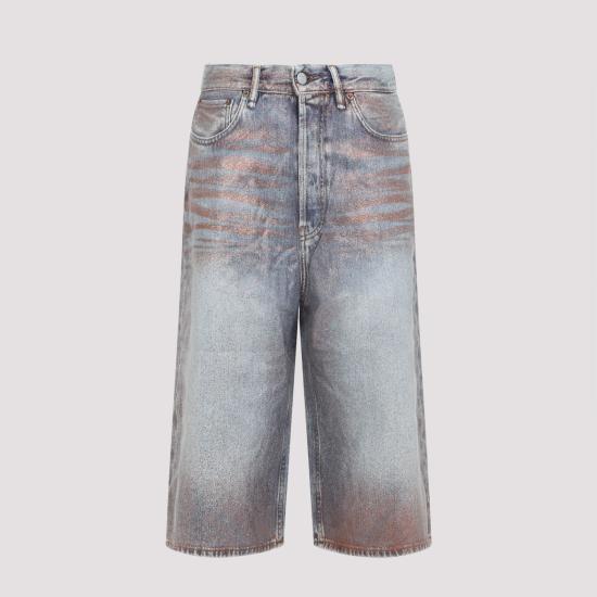 ACNE STUDIOS Women Shorts & Burmudas CE0075 CP1 ROSE COPPER LIGHT BLUE