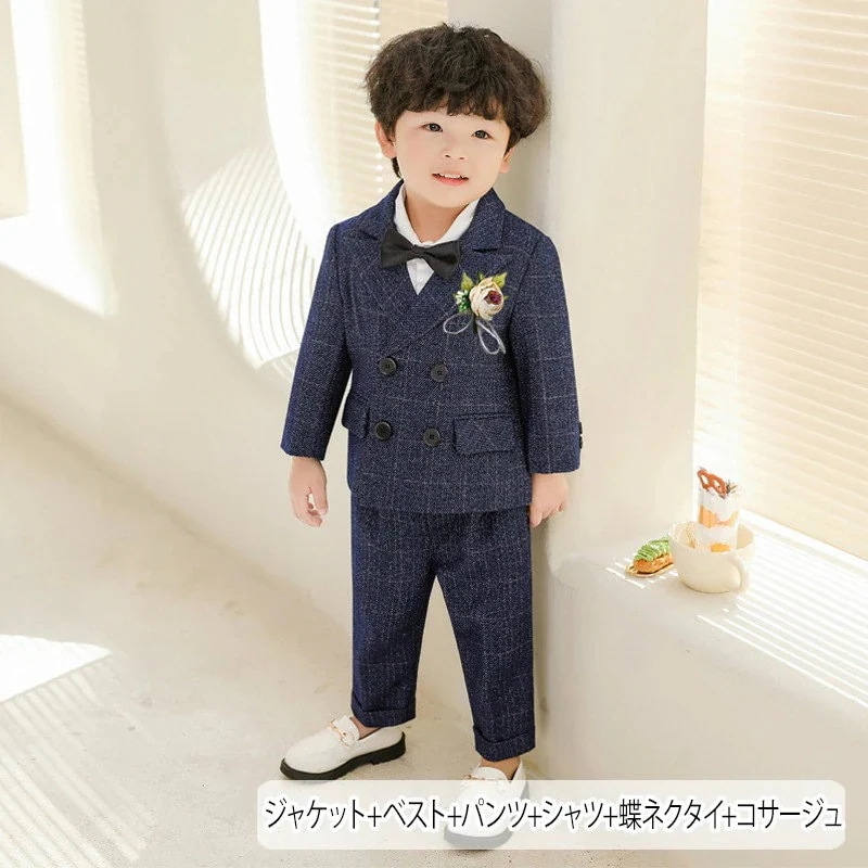 【送料無料】冠婚葬祭 パーティー 男児 卒園式 子供フォーマル お呼ばれ 小学校 スーツ 結婚式 キッズフォーマル フォーマル 子供服 男の子 発表会 点セットスーツ ベスト七五三 入学スーツ点セット