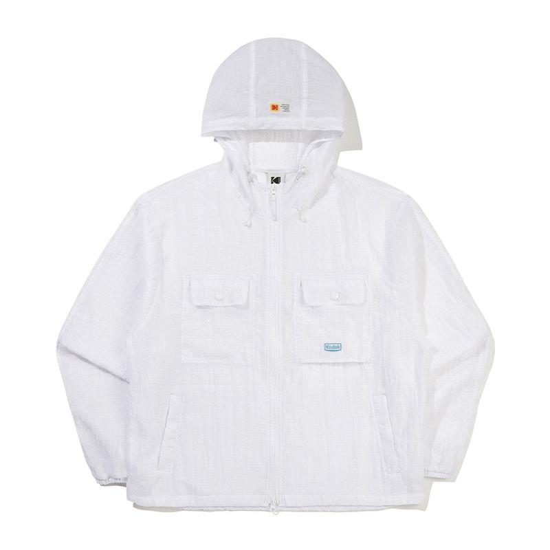 [公式]シアブリーズライトフードジャケット WHITE