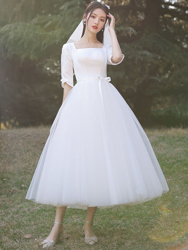 新作 結婚式 ドレス 演奏会 花嫁ロングドレスドレス ウェディングドレス ウエディングドレス パーティードレス 白 ロング お呼ばれドレス ロングドレス 成人式