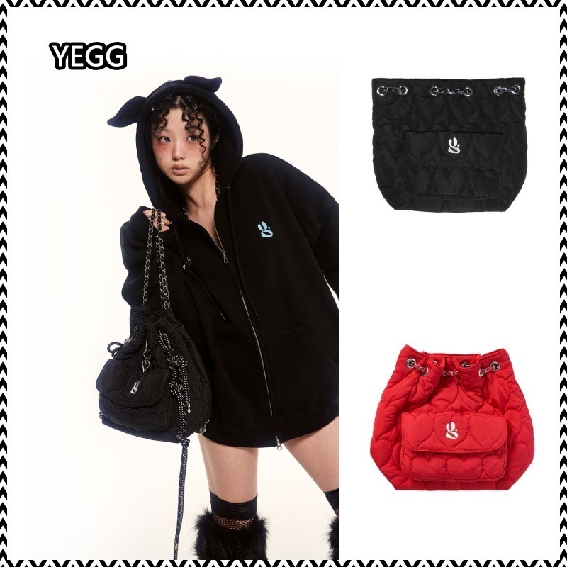 Qoo10] YEGG YEGG Heart padding b : バッグ・雑貨