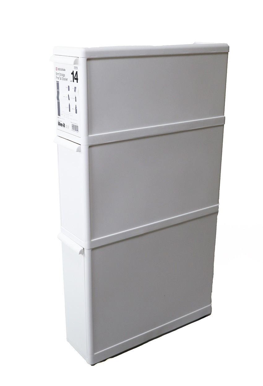 キッチン収納 すき間 引出し スーパースリム 3段 FTS-111L